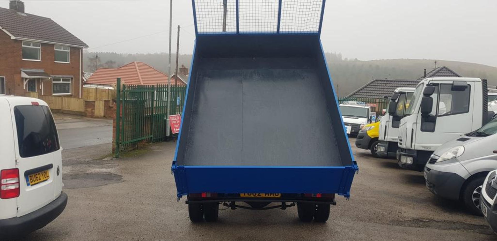 2002 FORD TRANSIT 350 LWB TD BLUE TIPPER VAN, 2.4 DIESEL *NO VAT* - Image 9 of 16