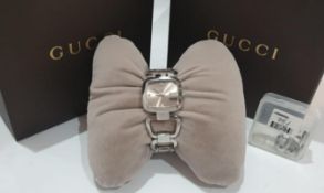 GUCCI DIAMOND Dial Womens Swiss Watch With Box *NO VAT*