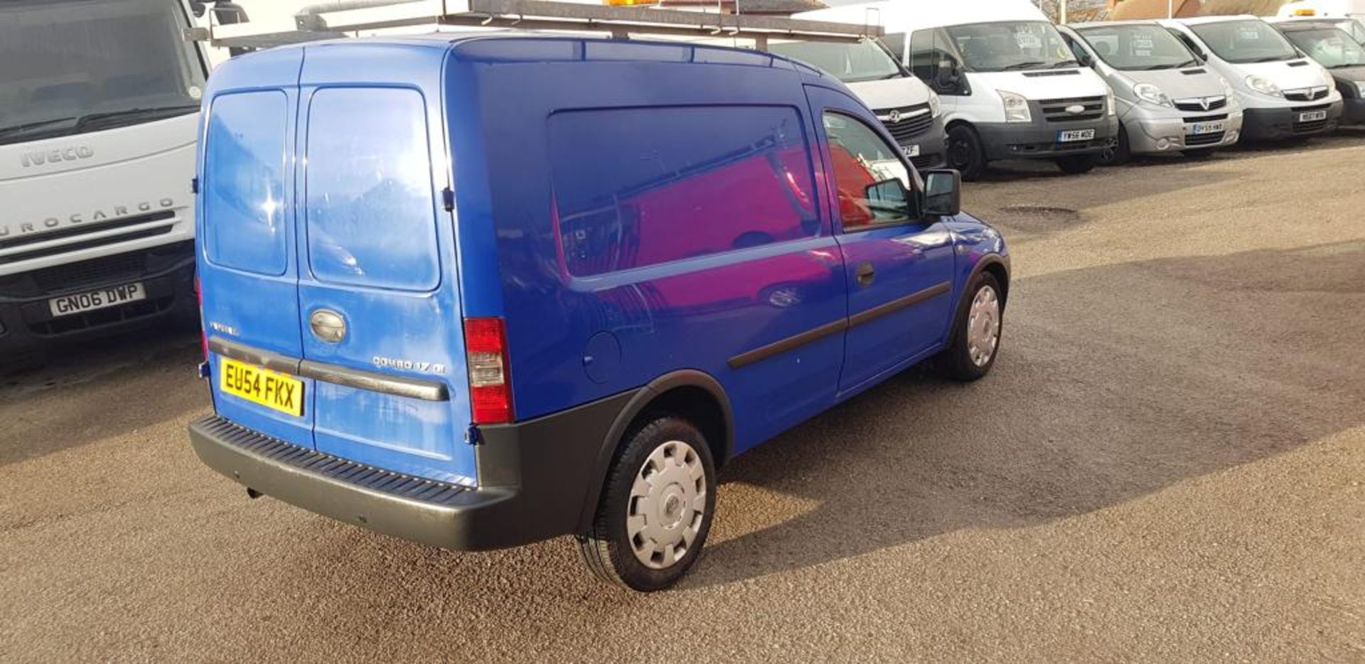 2004 VAUXHALL COMBO 2000 DI BLUE VAN, 118,007 MILES WITH SOME SERVICE HISTORY *NO VAT* - Image 7 of 12