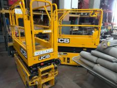 JCB S15 30E SCISSOR LIFT, AS NEW, 2.9 HOURS *PLUS VAT*