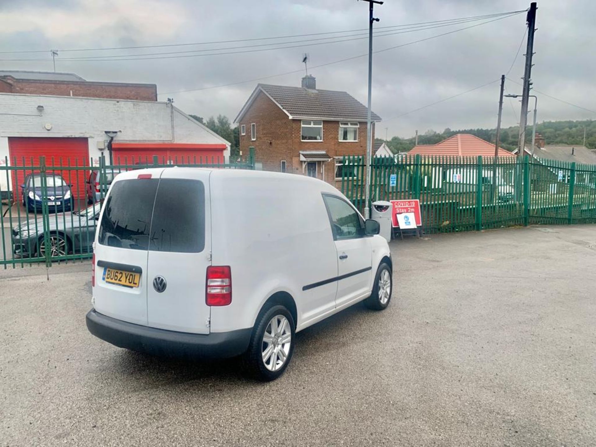 2012 VOLKSWAGEN CADDY C20 BLUEMOTION TDI 102 WHITE PANEL VAN, 1.6 DIESEL, 168,072 MILES *NO VAT* - Image 7 of 11