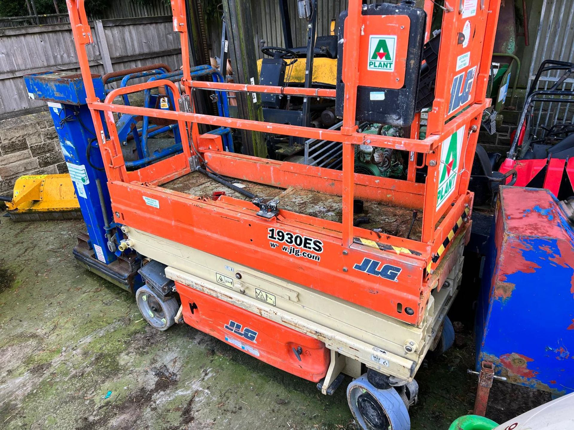 2016 JLG 1930ED ELECTRIC SCISSOR LIFT, UNTESTED, 4 BATTERIES *PLUS VAT* - Image 3 of 8