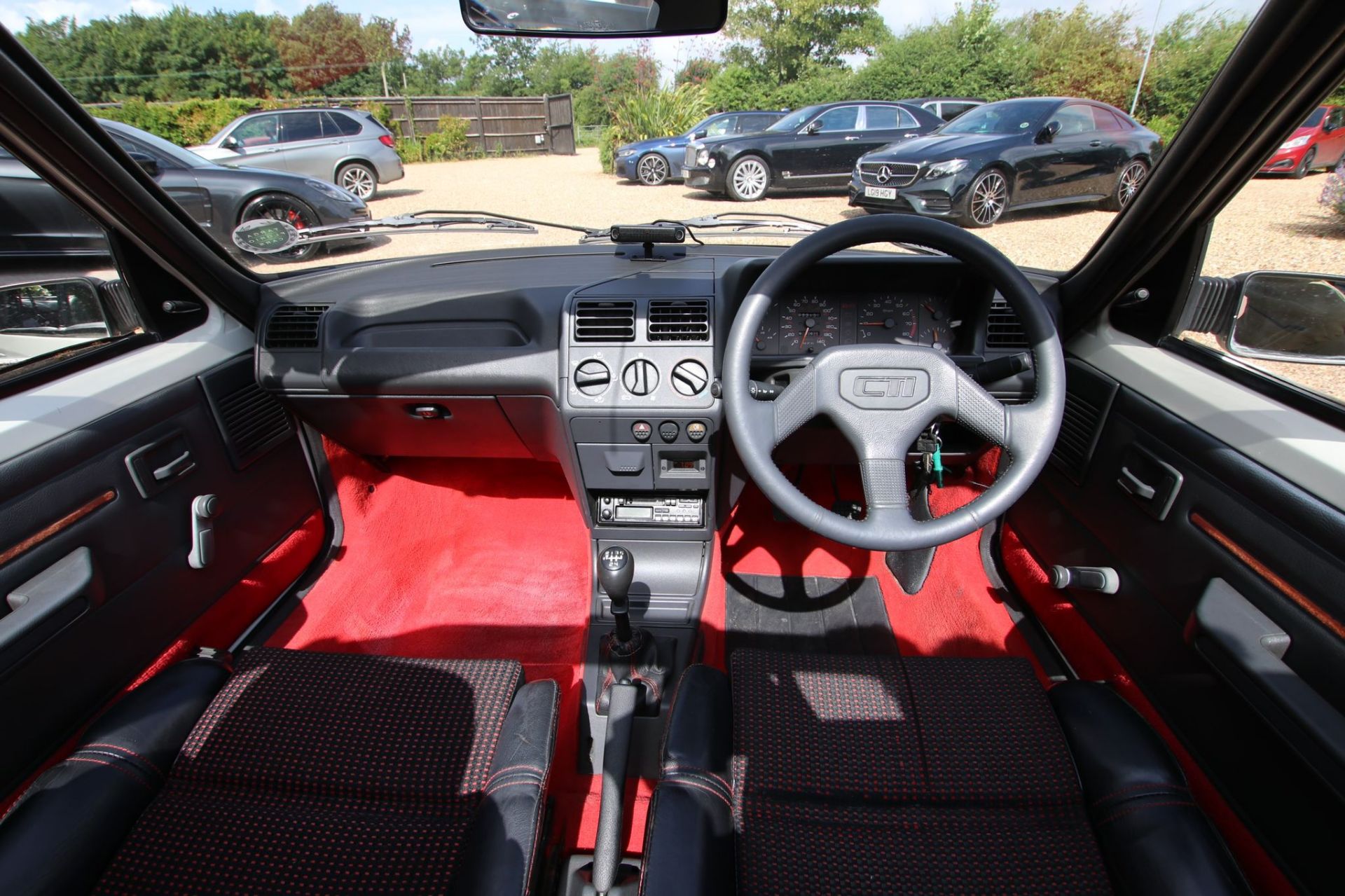 1989 PEUGEOT 205 CTI WHITE CABRIOLET CONVERTIBLE, 115hp, 1590cc PETROL ENGINE *NO VAT* - Image 7 of 11