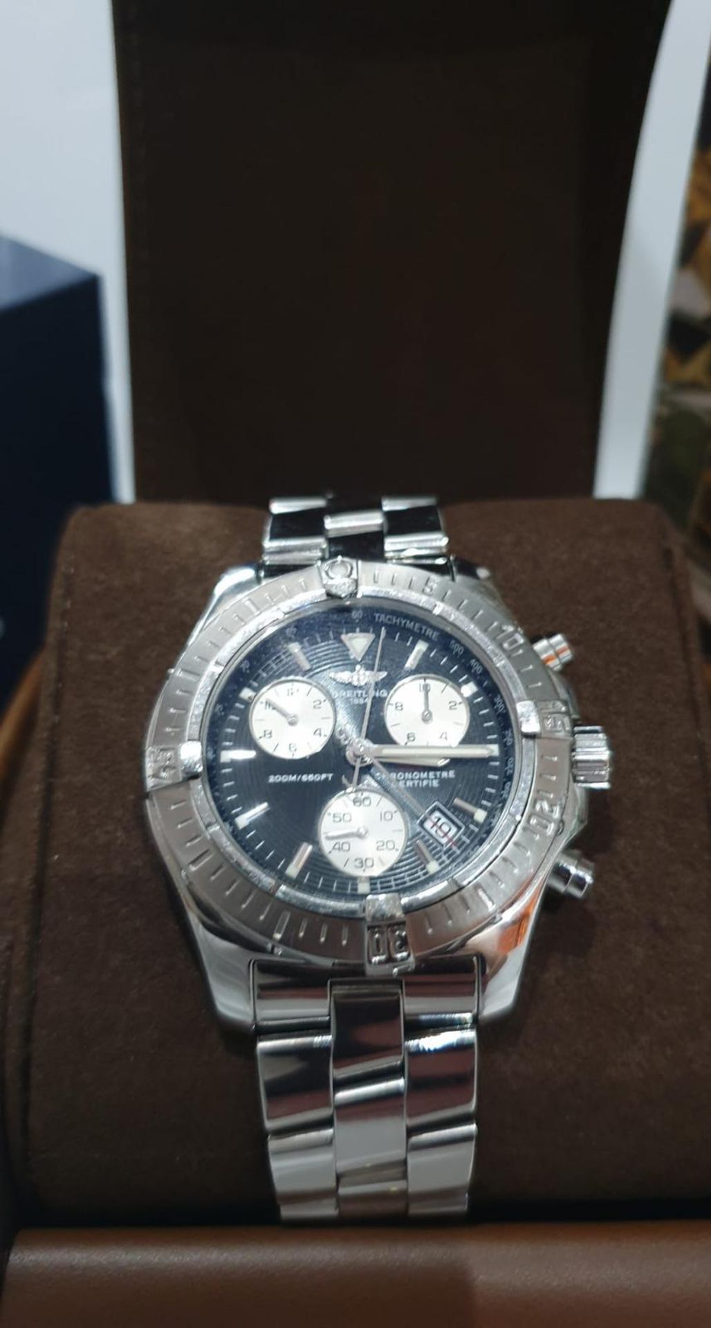 BREITLING CHRONOGRAPH 43mm MENS SWISS WATCH *NO VAT* - Image 3 of 9