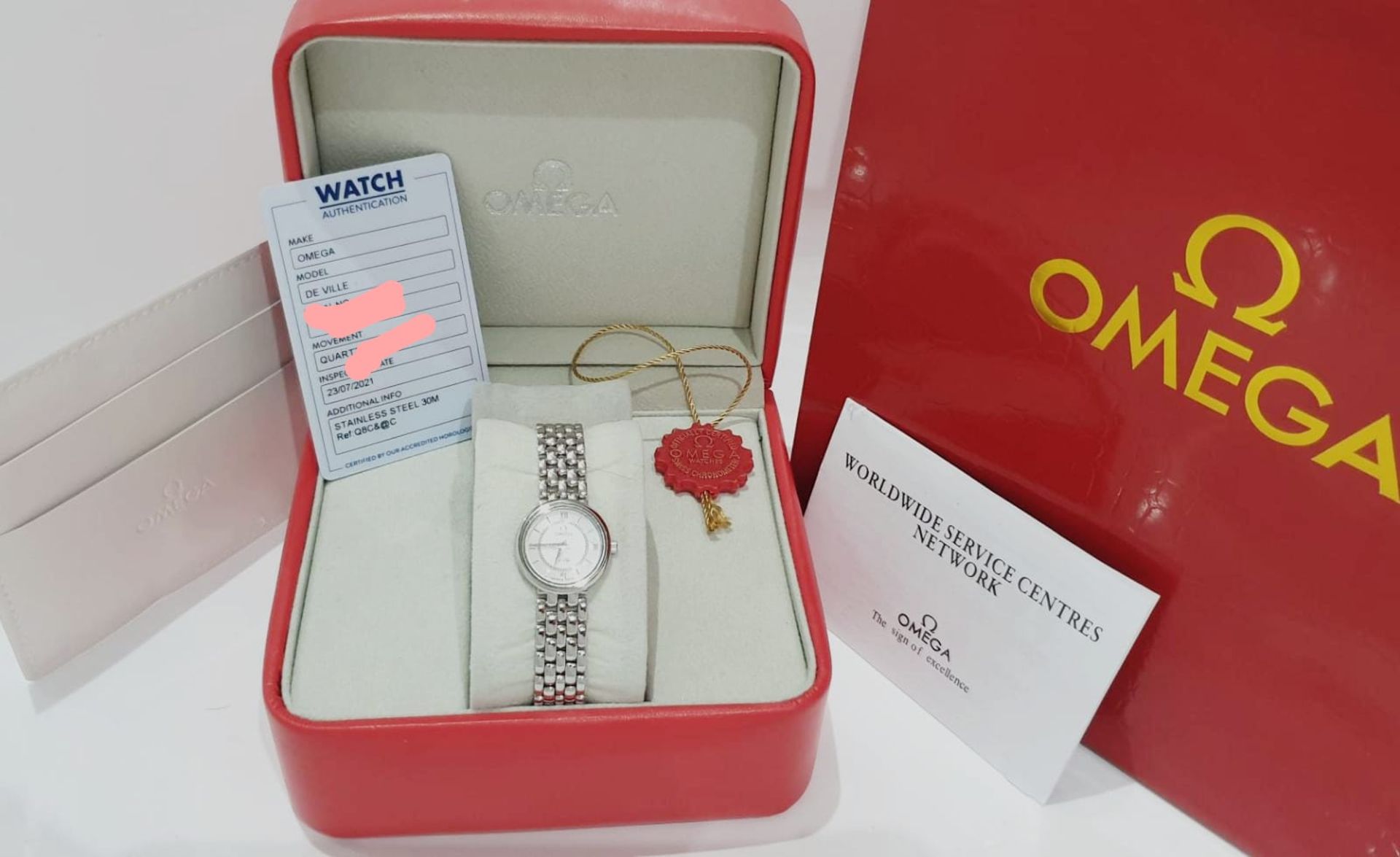 OMEGA DEVILLE WOMENS Swiss Watch with box *NO VAT* - Image 10 of 10
