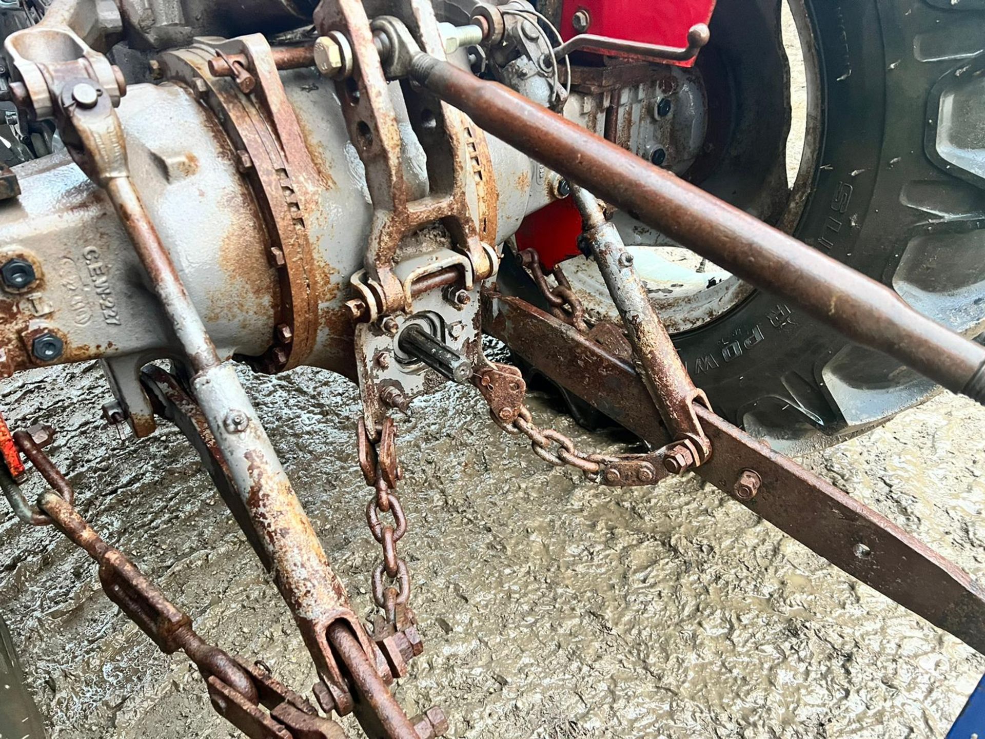 MASSEY FERGUSON 350 52hp 2WD TRACTOR, RUNS DRIVES AND WORKS, SHOWING A LOW 1200 HOURS - Image 14 of 16