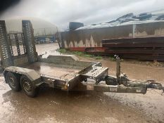 2015 BRIAN JAMES 2.7 TON PLANT TRAILER, 8 x4, IN VERY GOOD CONDITION *PLUS VAT*