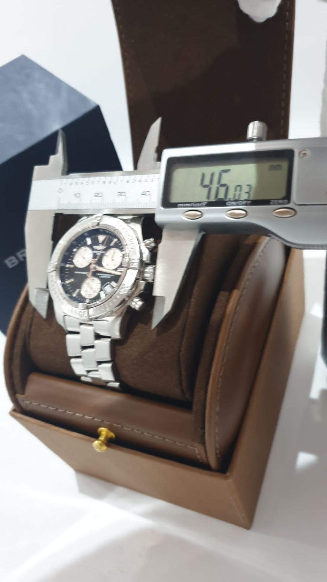 BREITLING CHRONOGRAPH 43mm MENS SWISS WATCH *NO VAT* - Image 5 of 9