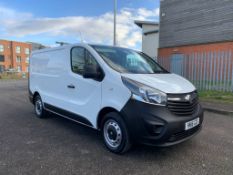 2016/16 REG VAUXHALL VIVARO 2700 CDTI 1.6 DIESEL WHITE PANEL VAN, SHOWING 1 FORMER KEEPER *NO VAT*