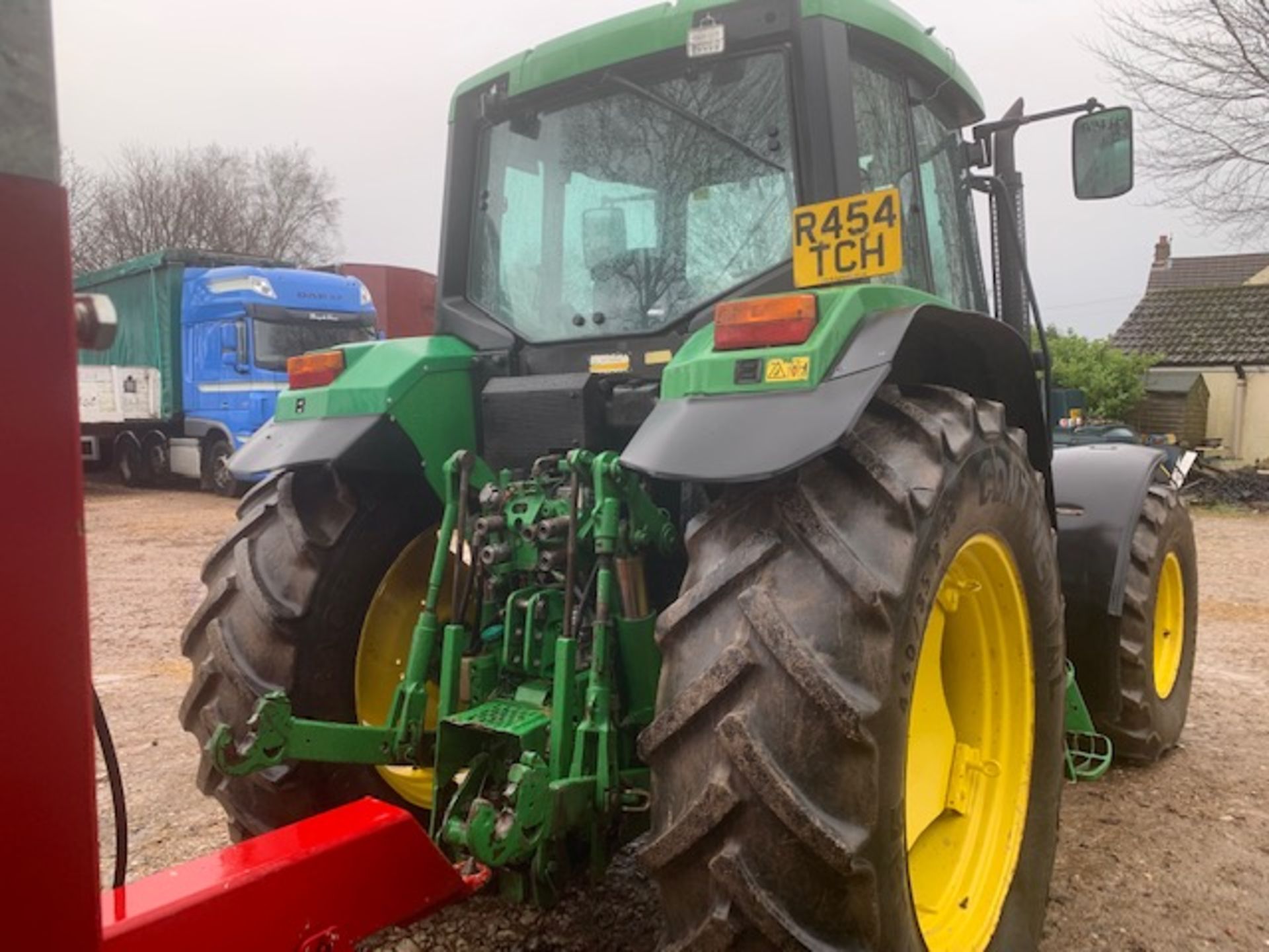 JOHN DEERE 6600 TRACTOR, POWER QUAD GEARBOX, 7300 HOURS, 3 SPOOLS, FULL V5 *PLUS VAT* - Image 8 of 11