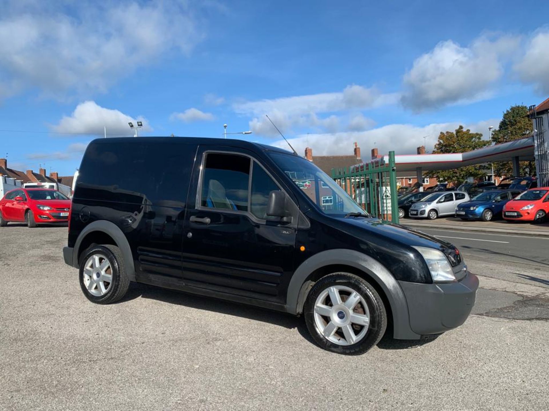 2009 FORD TRANSIT CONN T200 75 BLACK PANEL VAN, 1753cc DIESEL ENGINE, 164,395 MILES *NO VAT*