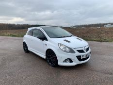 2008/58 VAUXHALL CORSA VXR ARCTIC EDITION WHITE HATCHBACK, 1.6 PETROL, 88K MILES *NO VAT*