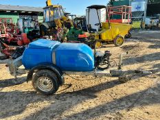 WESTERN SINGLE AXLE PRESSURE WASHER / BOWSER TRAILER, RUNS AND WORKS, TOWS WELL *PLUS VAT*