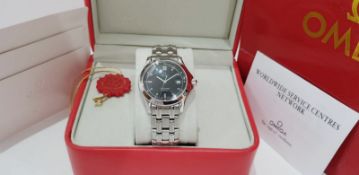 Omega Seamaster Professional 120m Black Dial Mens Watch *NO VAT*