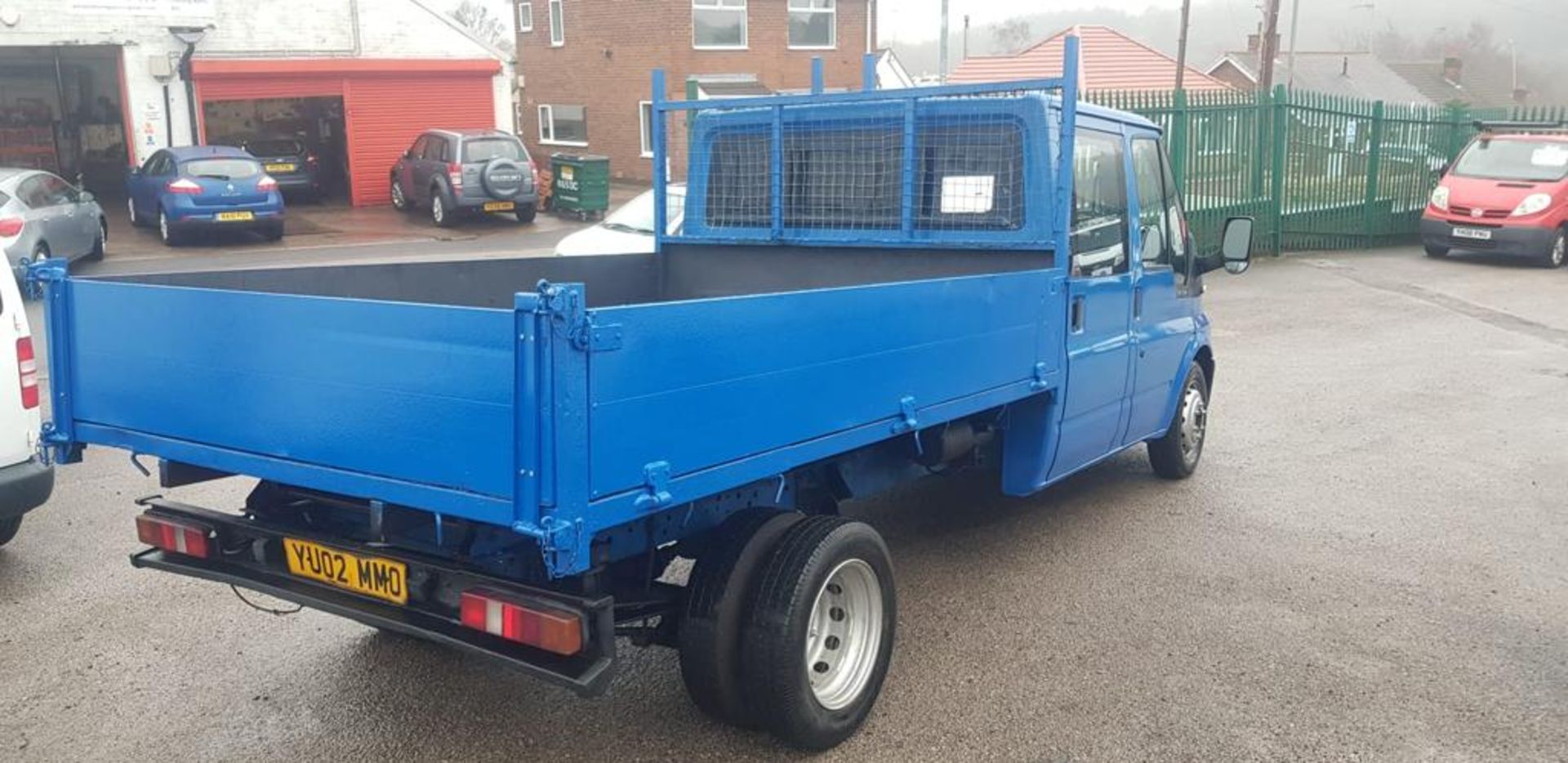 2002 FORD TRANSIT 350 LWB TD BLUE TIPPER VAN, 2.4 DIESEL *NO VAT* - Image 7 of 16