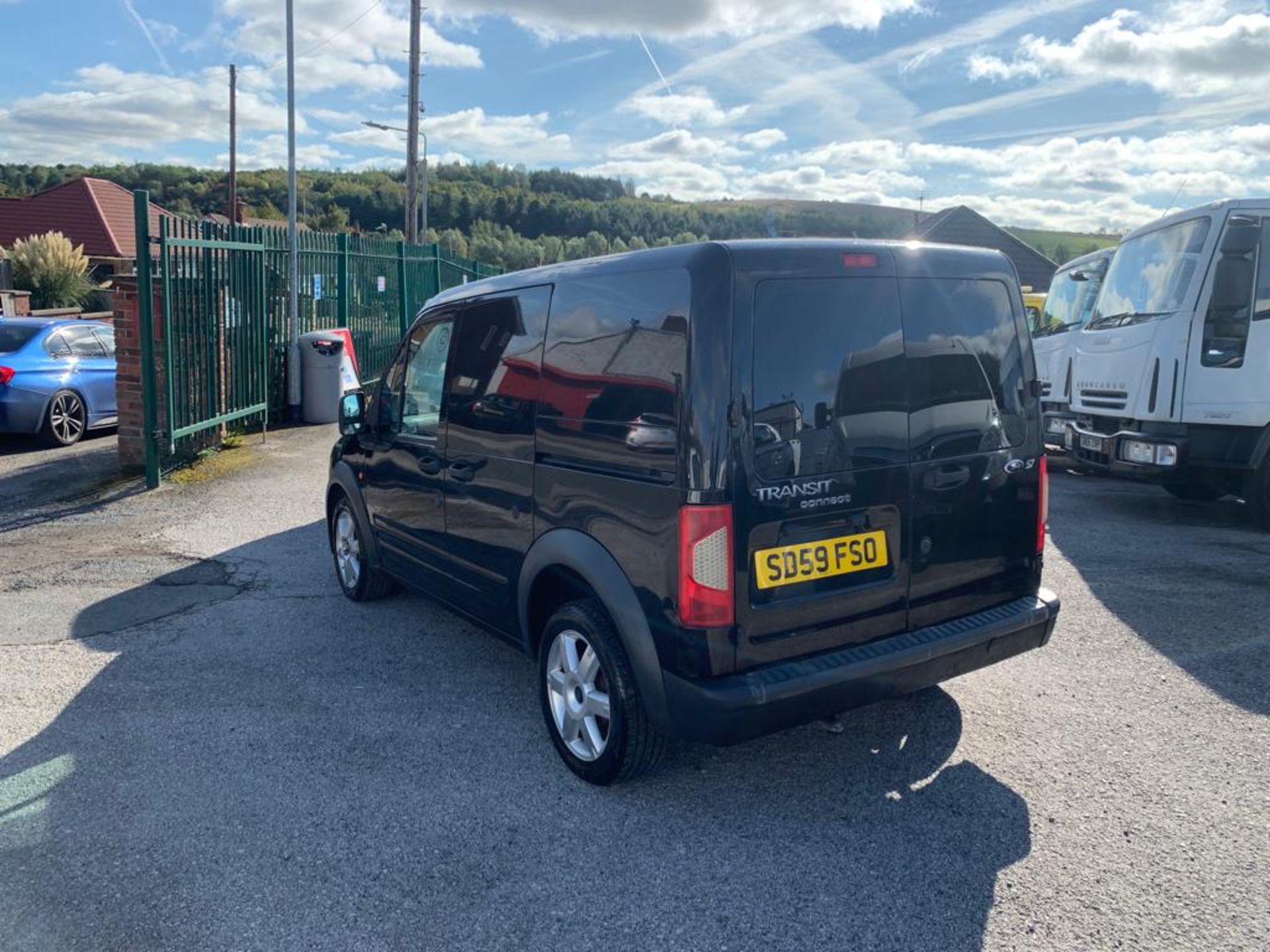 2009 FORD TRANSIT CONN T200 75 BLACK PANEL VAN, 1753cc DIESEL ENGINE, 164,395 MILES *NO VAT* - Image 6 of 11