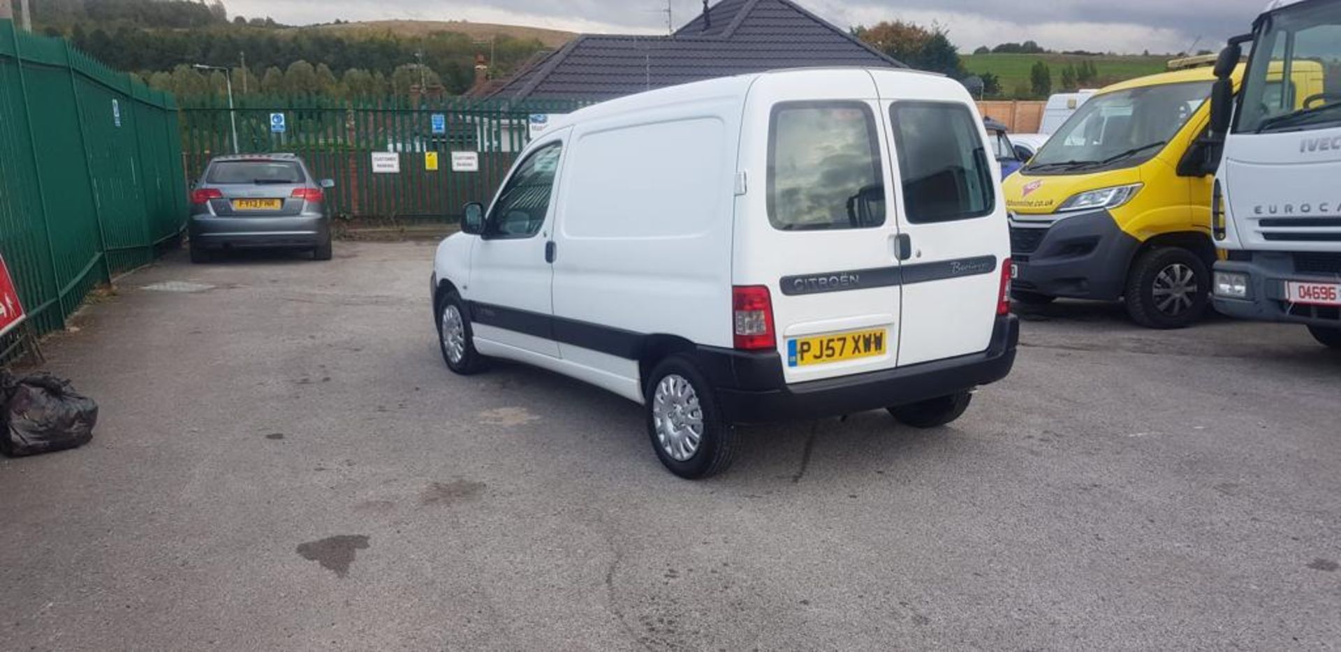 2007 CITROEN BERLINGO 600 HDI X 75 WHITE VAN, 206,578 MILES, MANUAL, 1560cc DIESEL *NO VAT* - Image 5 of 13