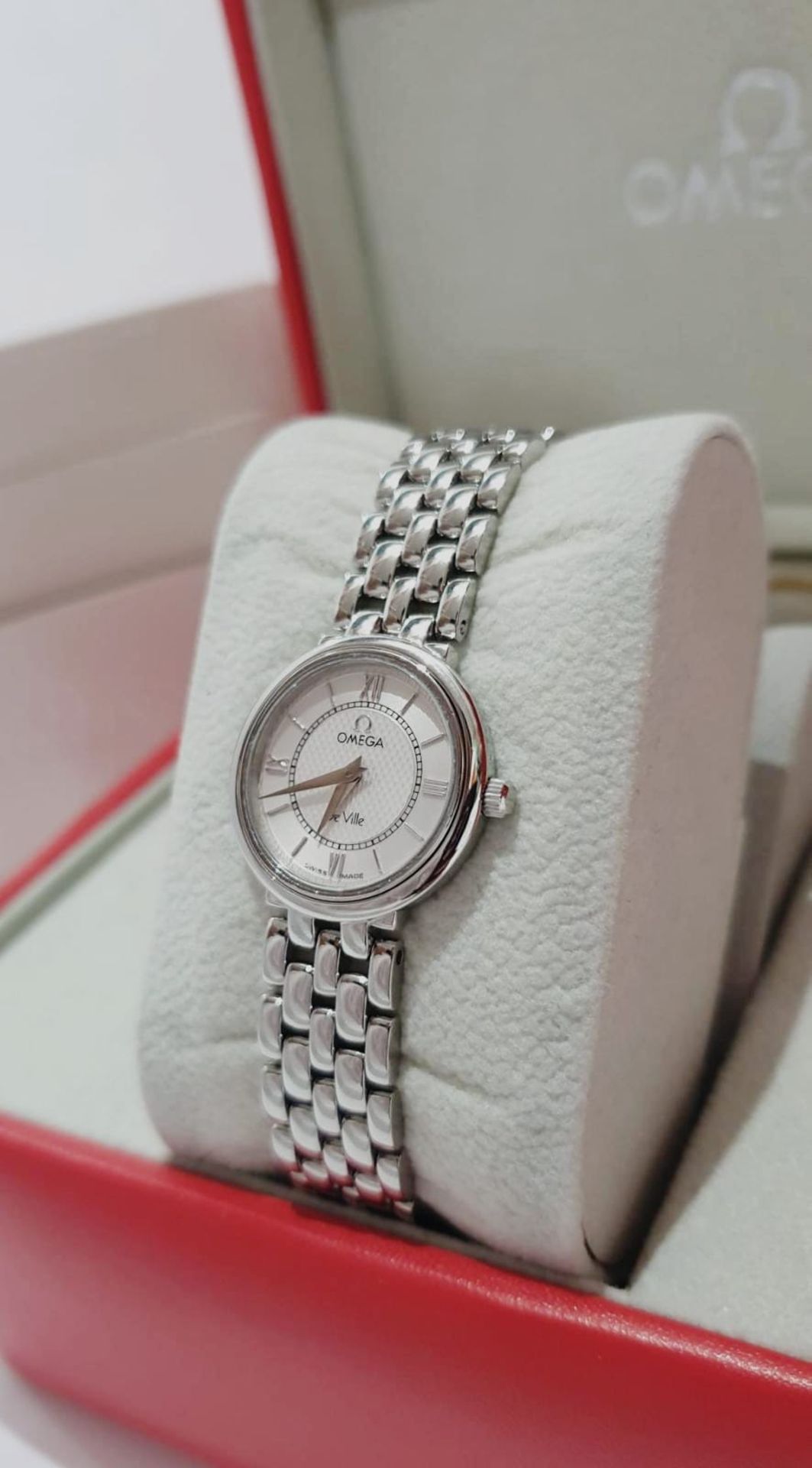 OMEGA DEVILLE WOMENS Swiss Watch with box *NO VAT* - Image 4 of 10