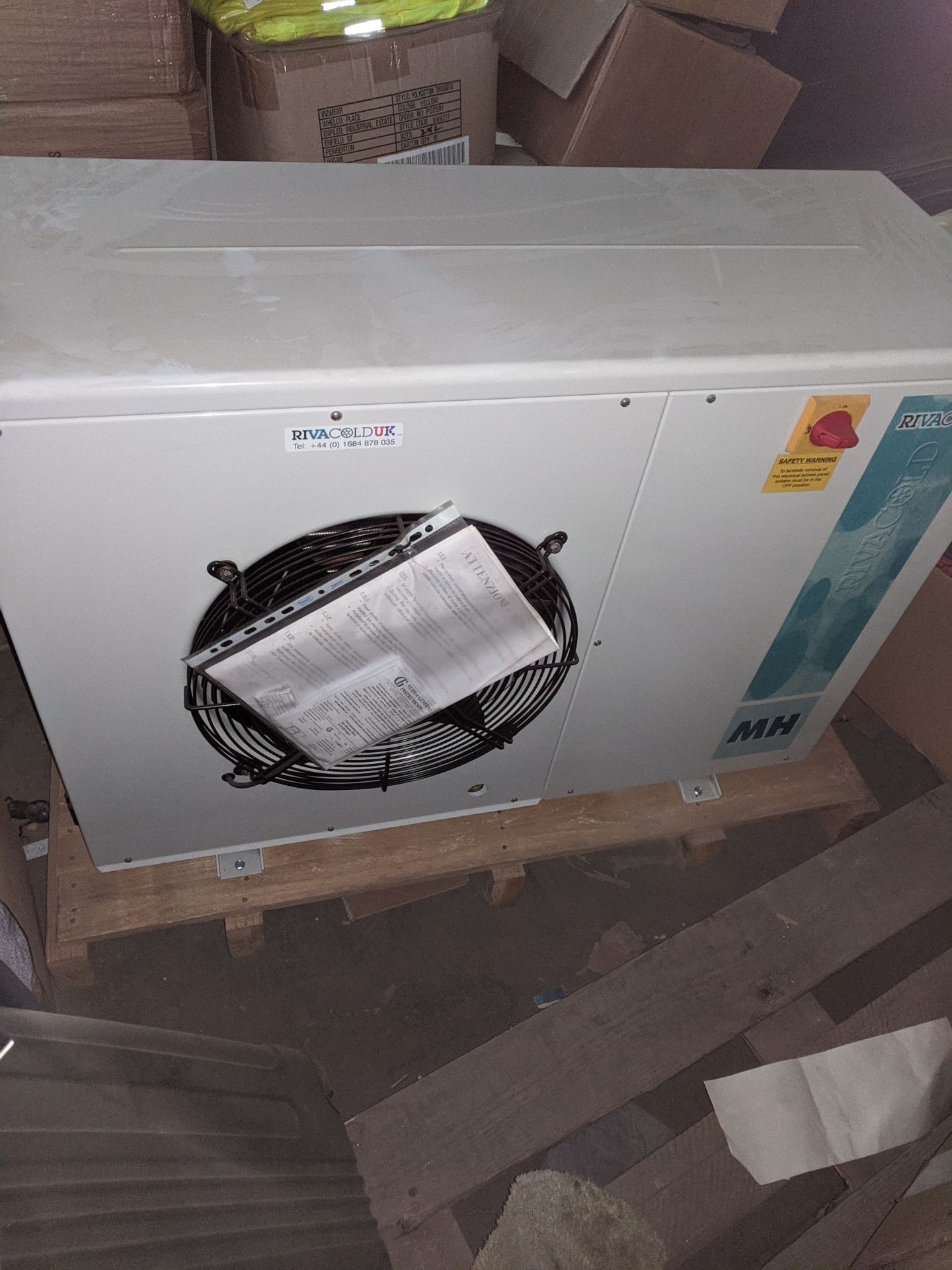 BRAND NEW RIVACOLD CONDENSER, HUM140Z0312 *PLUS VAT* - Image 3 of 10