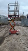 2010 POP UP SCISSOR LIFT 240v OR 110v, 6ft HIGH, FULL WORKING ORDER *PLUS VAT*