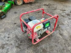 2017 HONDA 2.4KvA PETORL GENERATOR, RUNS AND WORKS *PLUS VAT*