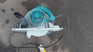 MAKITA CIRCULAR SAW, 110v, WORKING AS IT SHOULD, NO RESERVE *NO VAT*