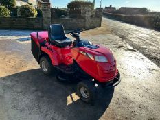 MOUNTFIELD 1430 RIDE ON MOWER, RUNS DRIVES AND CUTS, GOOD SEAT, GOOD SOLID TWIN BLADE DECK *NO VAT*