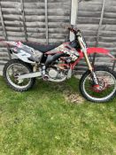 HONDA CRF450R MOTORBIKE WITH AN ANTHENA 490 KIT INSTALLED *NO VAT*