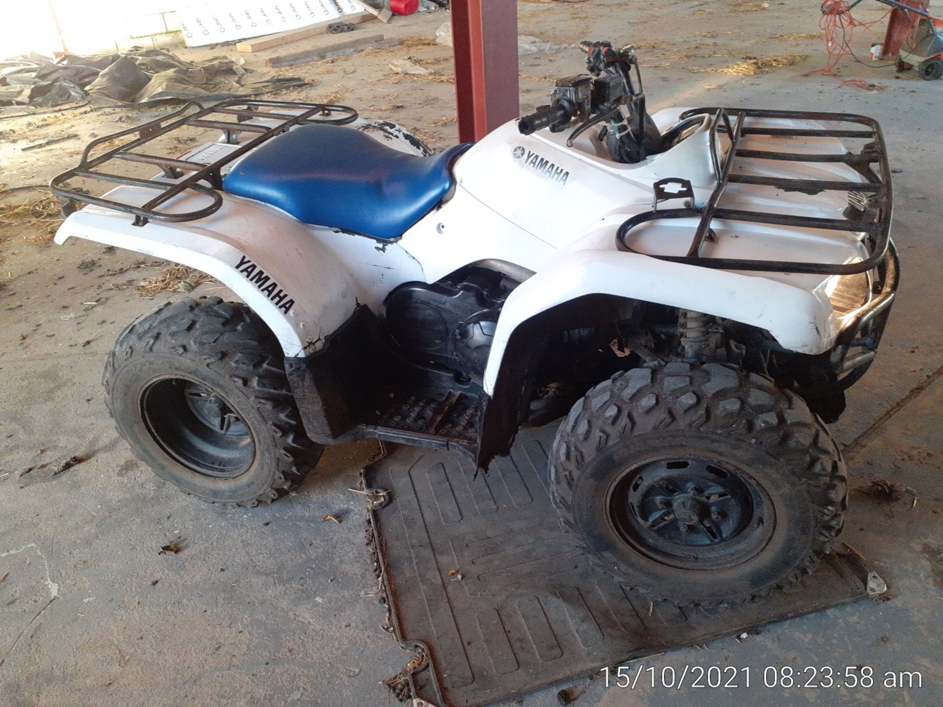 YAMAHA GRIZZLY 350 FARM QUAD BIKE, STARTS AND DRIVES WELL, AUTOMATIC *NO VAT* - Image 7 of 8