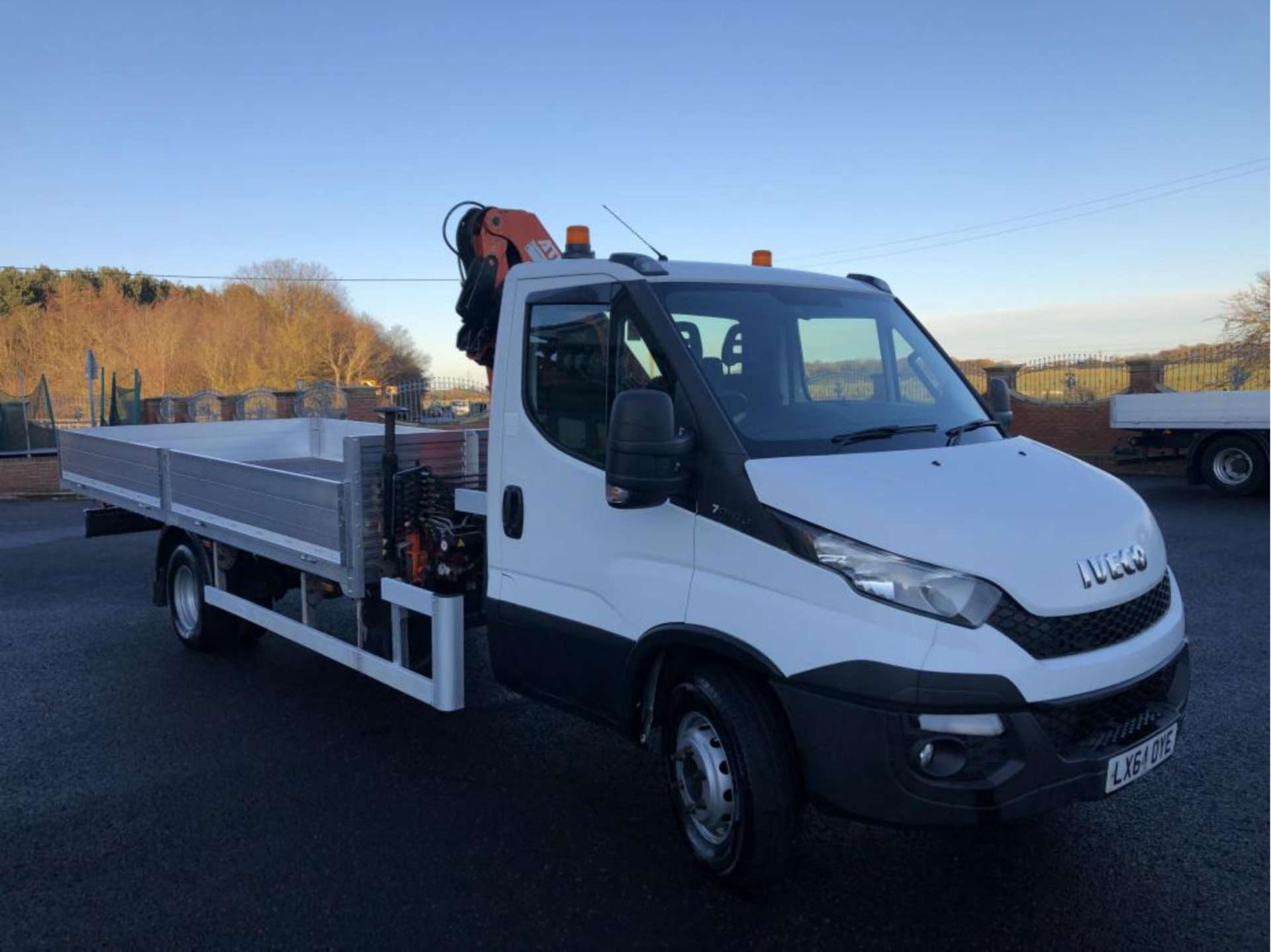 2014/ 64 PLATE IVECO DAILY 70-170 7TON GROSS, DROP SIDE BODY WITH ATLAS TEREX 48.2 CRANE *PLUS VAT* - Image 2 of 20