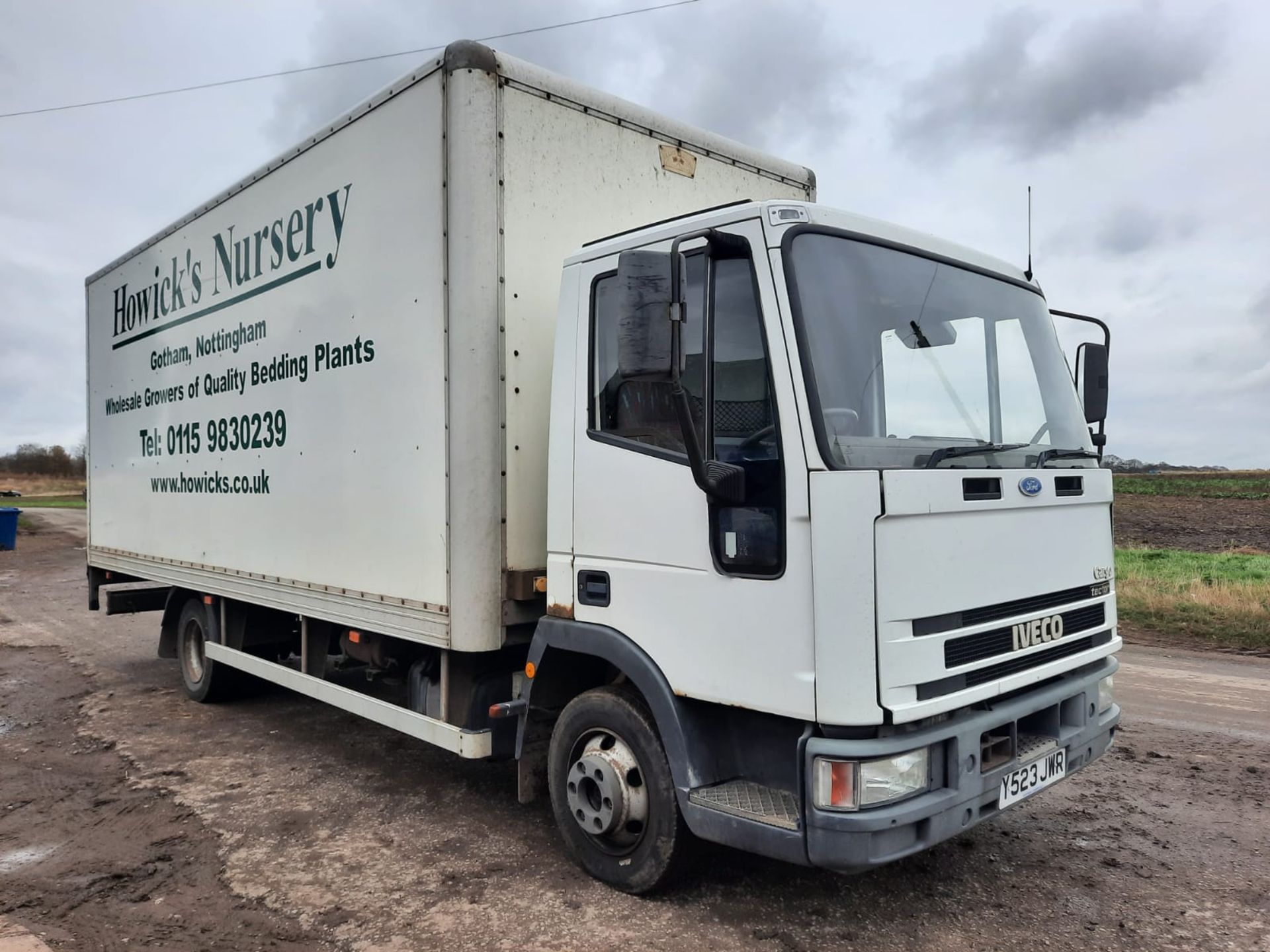 2001 IVECO 75E17 WHITE LORRY, 20ft BOX, 2 OWNERS FROM NEW, RECENT ENGINE, 470km *NO VAT*