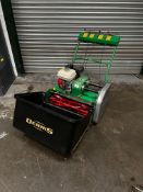 2012 DENNIS G680 CYLINDER MOWER, RECENT SERVICE, BRAND NEW GRASS COLLECTOR AND SIDE COVER