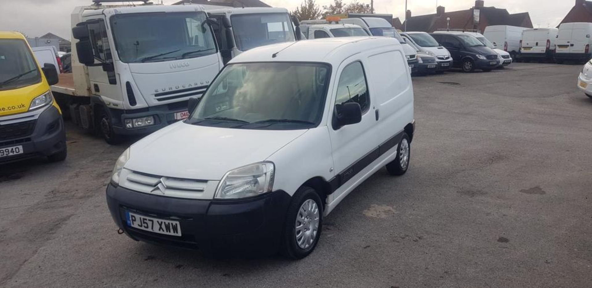 2007 CITROEN BERLINGO 600 HDI X 75 WHITE VAN, 206,578 MILES, MANUAL, 1560cc DIESEL *NO VAT* - Image 3 of 13