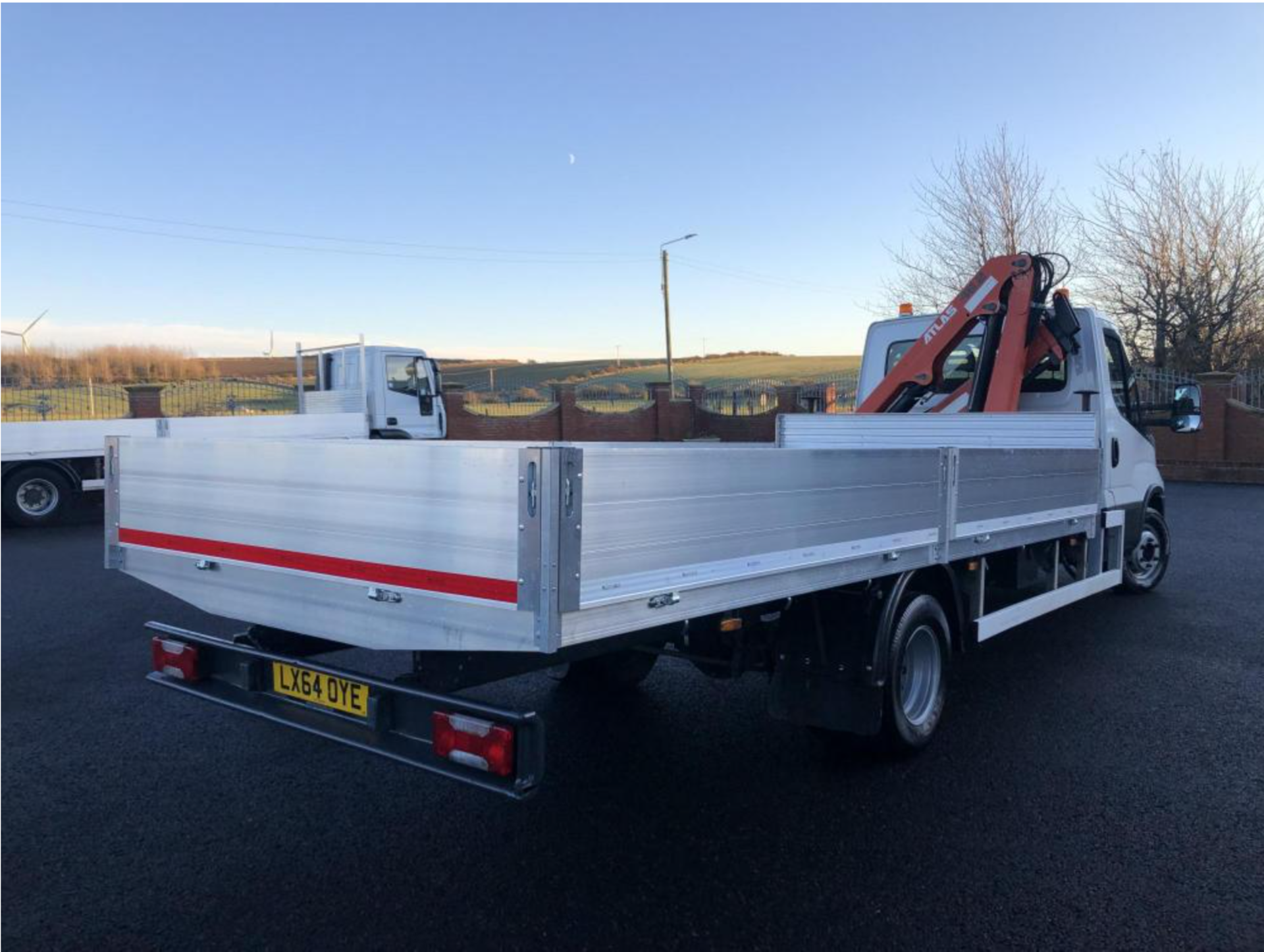 2014/ 64 PLATE IVECO DAILY 70-170 7TON GROSS, DROP SIDE BODY WITH ATLAS TEREX 48.2 CRANE *PLUS VAT* - Image 12 of 20