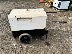 TEKNO MGTP6000SS-Y 6KvA DIESEL GENERATOR, RUNS AND WORKS, 115 OR 230 VOLTS *PLUS VAT*