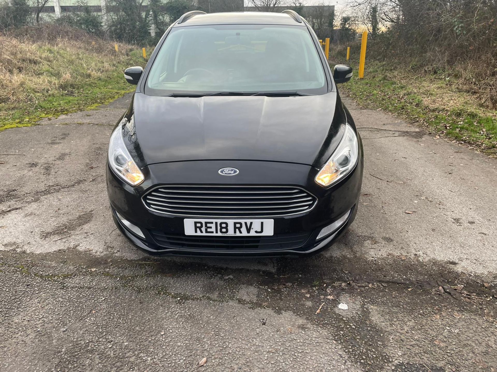 2018 FORD GALAXY ZETEC TDCI AUTO BLACK 7 SEATER MPV, 108,337 MILES, 2.0 DIESEL *NO VAT* - Image 2 of 41