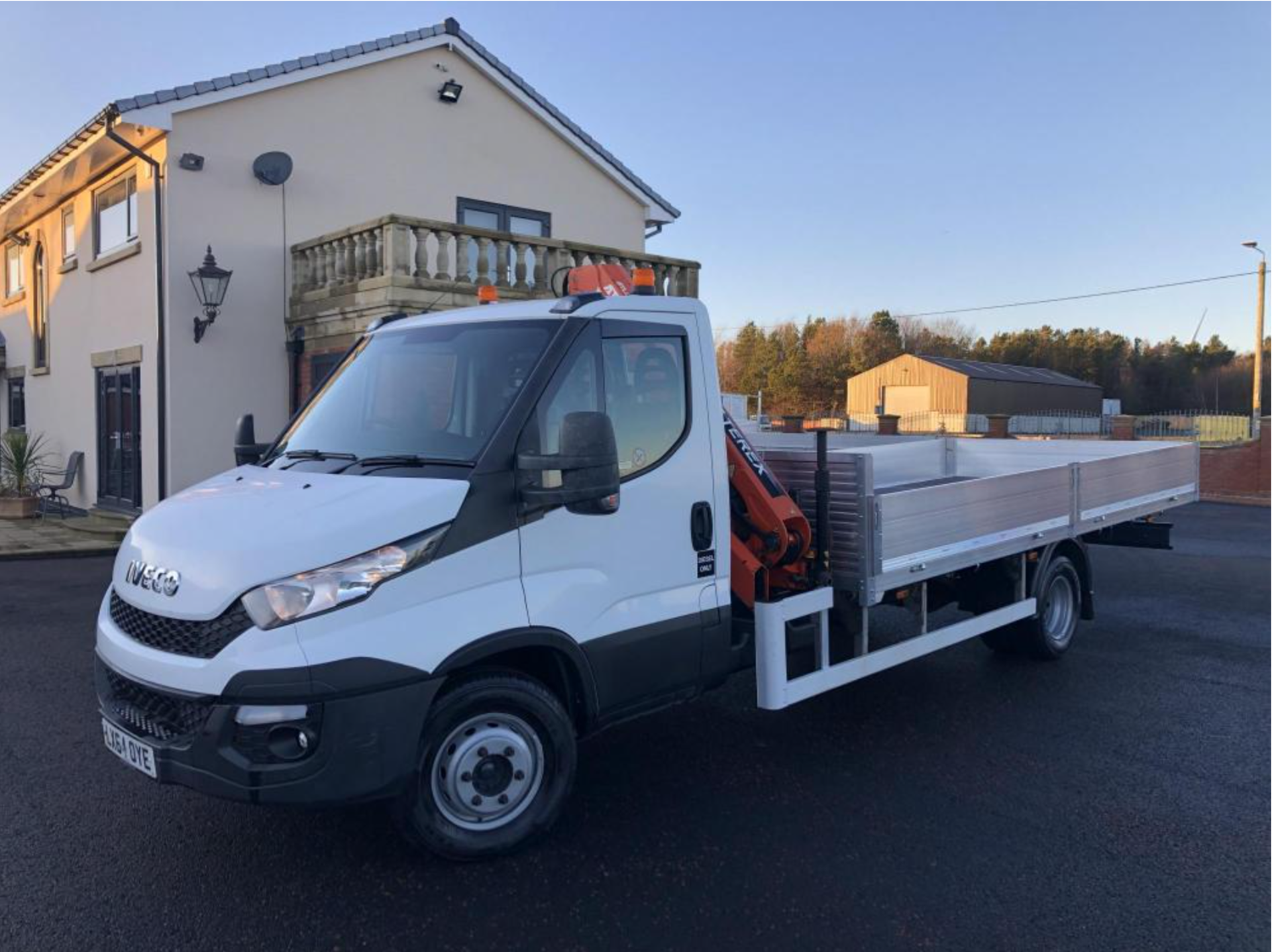 2014/ 64 PLATE IVECO DAILY 70-170 7TON GROSS, DROP SIDE BODY WITH ATLAS TEREX 48.2 CRANE *PLUS VAT* - Image 11 of 20