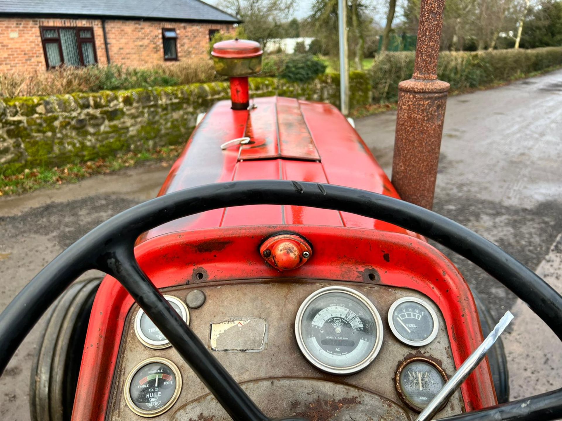 MASSEY FERGUSON 178 73hp, RUNS AND DRIVES, ROAD REGISTERED, 3 POINT LINKAGE *PLUS VAT* - Image 12 of 14