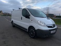 2012/62 VAUXHALL VIVARO 2900 CDTI LWB WHITE PANEL VAN, 114,573 MILES, 2.0 DIESEL *NO VAT*