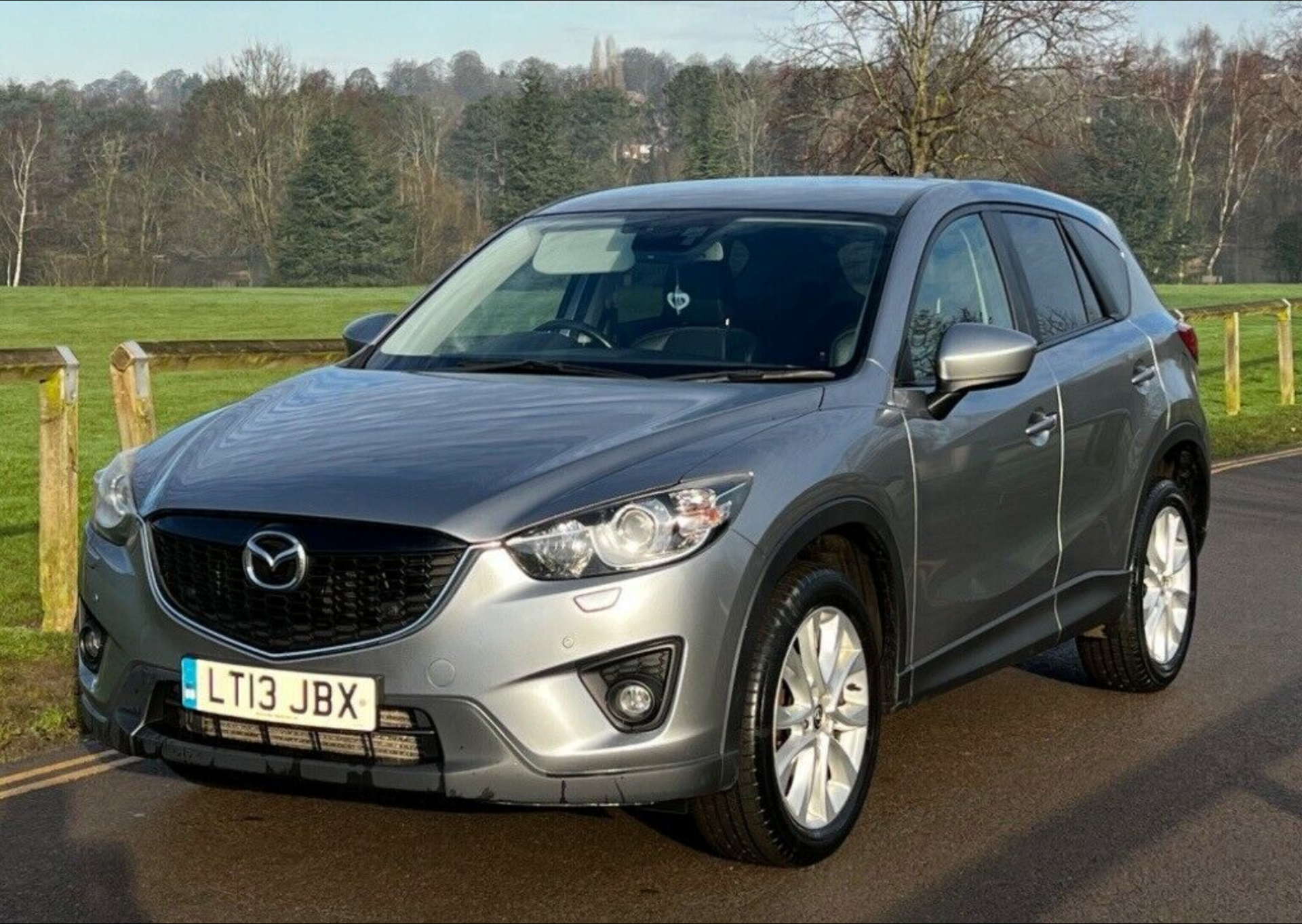 2013 MAZDA CX-5 SPORT NAV TD TURBO DIESEL SILVER ESTATE, 140K MILES *NO VAT* - Image 3 of 8