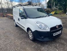 2014/64 FIAT DOBLO 16V MULTIJET WHITE LWB PANEL VAN, 1.6 DIESEL, 70K MILES WITH FSH *PLUS VAT*