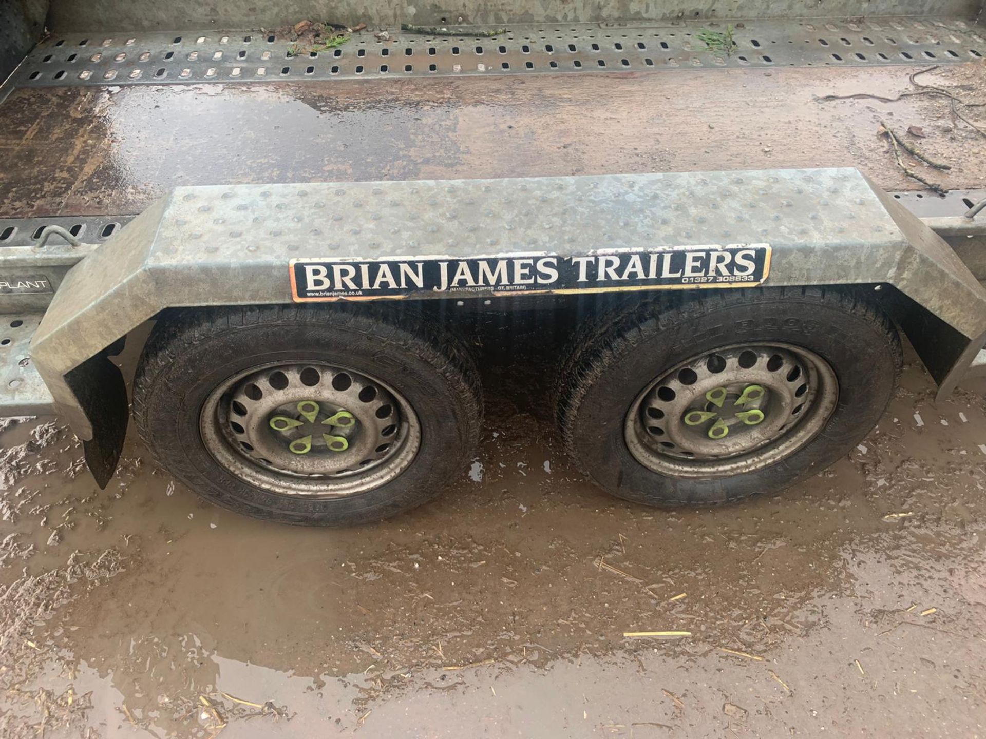 2015 BRIAN JAMES 2.7 TON PLANT TRAILER, 8 x4, IN VERY GOOD CONDITION *PLUS VAT* - Image 9 of 10