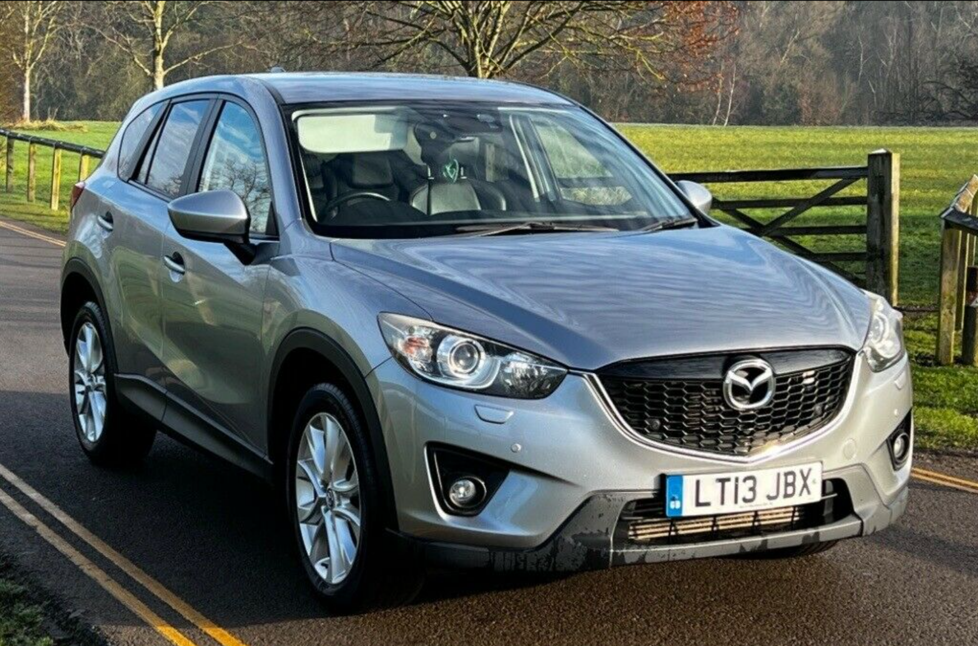 2013 MAZDA CX-5 SPORT NAV TD TURBO DIESEL SILVER ESTATE, 140K MILES *NO VAT*