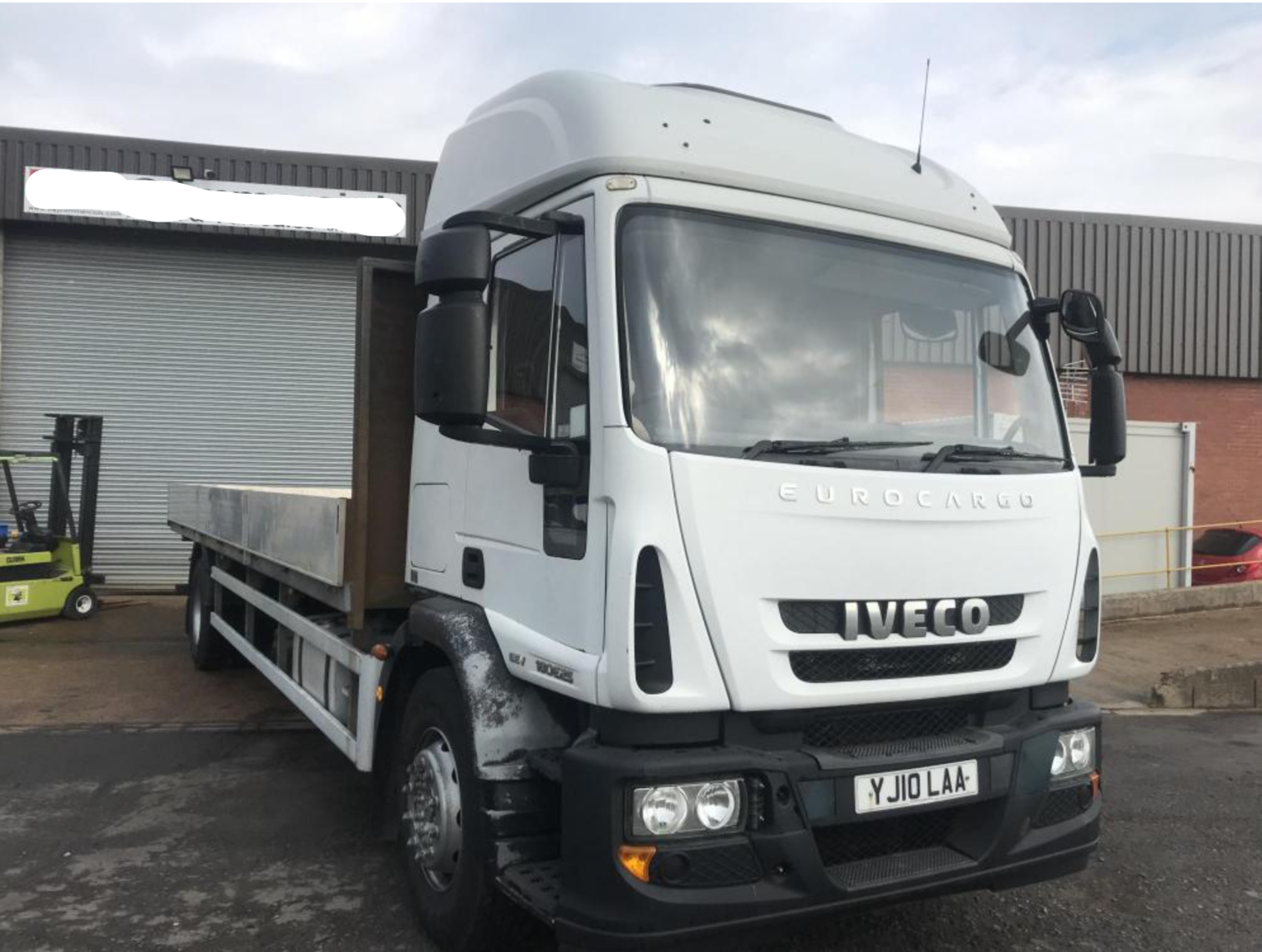 2010 IVECO EUROCHARGE 180E25 18 TON ALLOY DROPSIDE TRUCK, AUTO, 652.000km, 3 CAN SEATS *PLUS VAT*