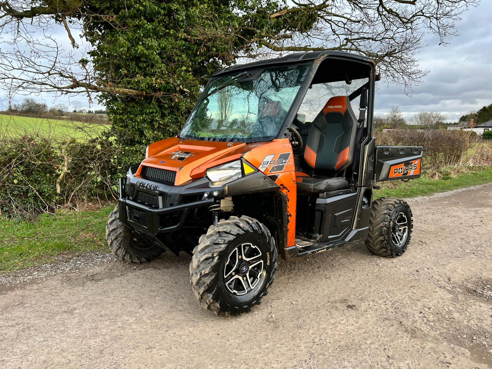 2015 POLARIS RANGER XP900 EFI 4WD BUGGY/UTV, RUNS AND DRIVES, SHOWING A LOW 534 HOURS *PLUS VAT* - Image 3 of 19