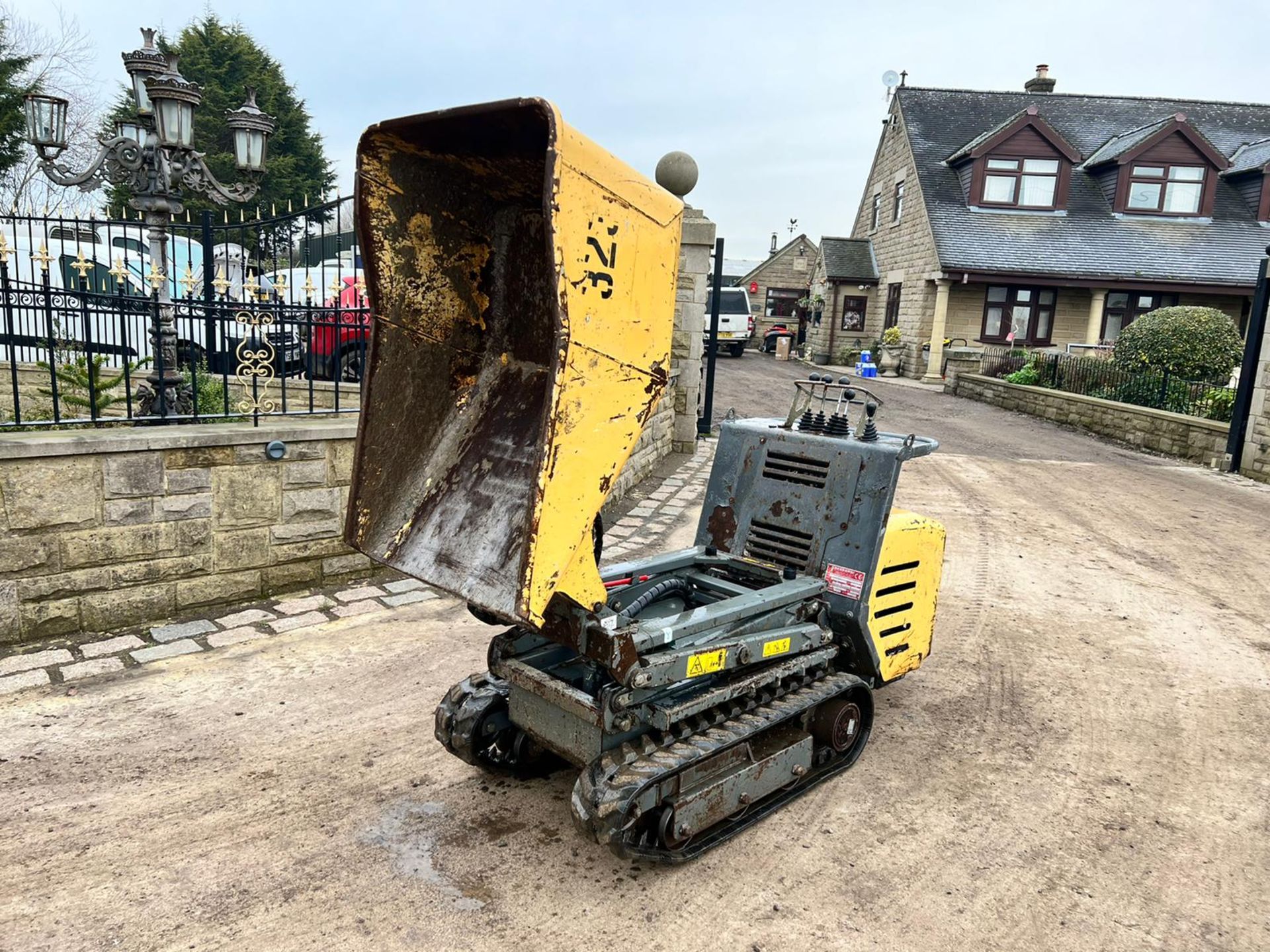 2015 MESSERSI TC95D/CH2N WALK BEHIND OR STAND ON DIESEL TRACKED DUMPER *PLUS VAT* - Image 7 of 19