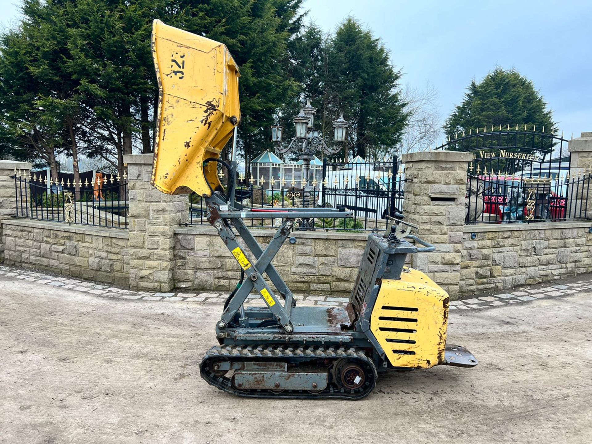 2015 MESSERSI TC95D/CH2N WALK BEHIND OR STAND ON DIESEL TRACKED DUMPER *PLUS VAT* - Image 4 of 19