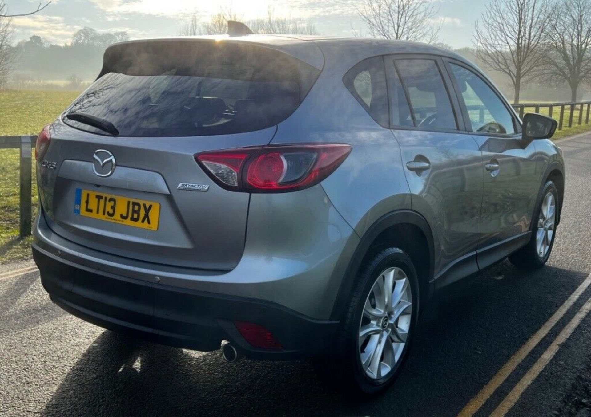 2013 MAZDA CX-5 SPORT NAV TD TURBO DIESEL SILVER ESTATE, 140K MILES *NO VAT* - Image 5 of 8