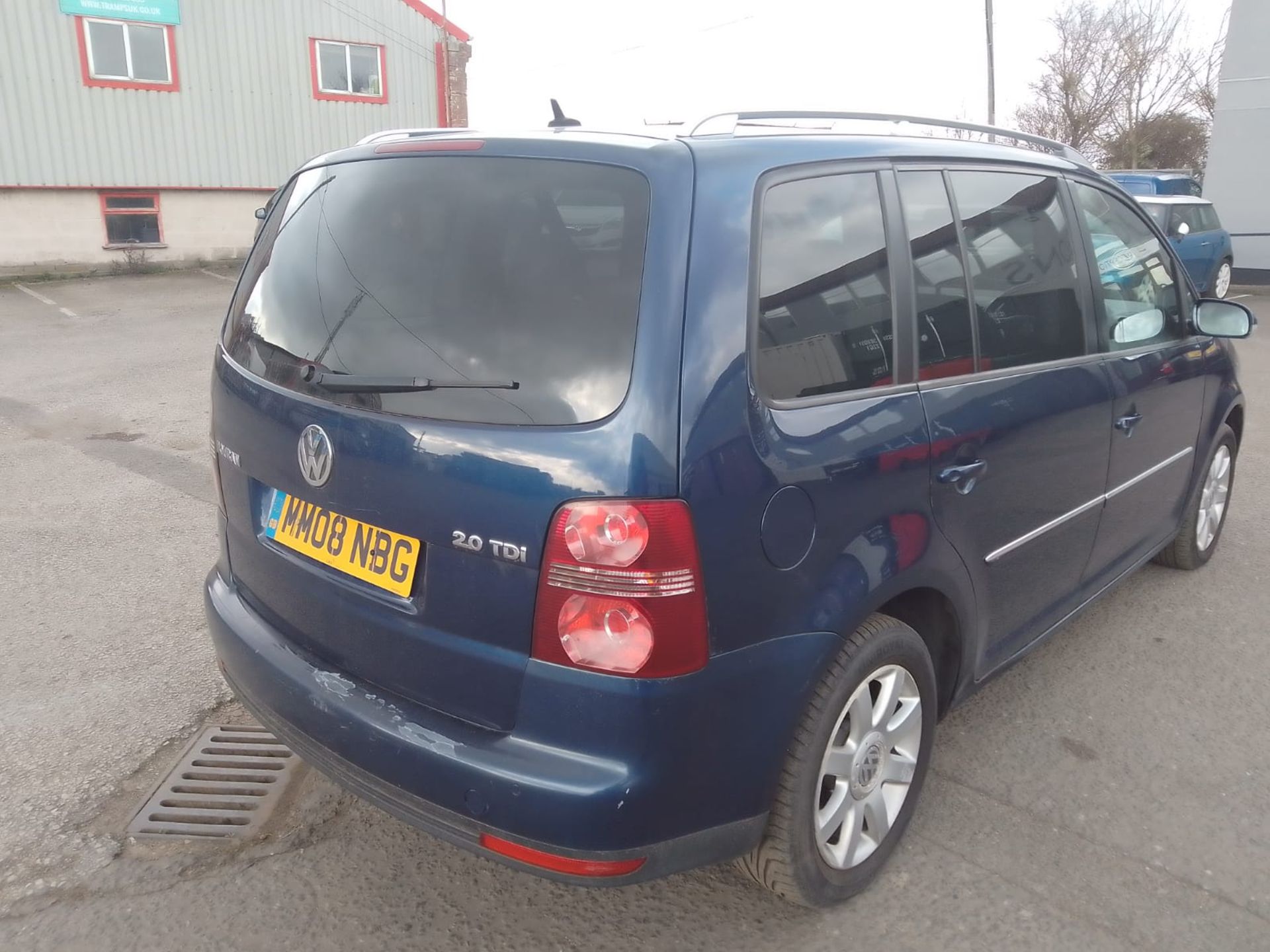 2008 VOLKSWAGEN TOURAN SPORT TDI 140 BLUE 7 SEATER MPV, 225,725 MILES *NO VAT* - Image 5 of 14