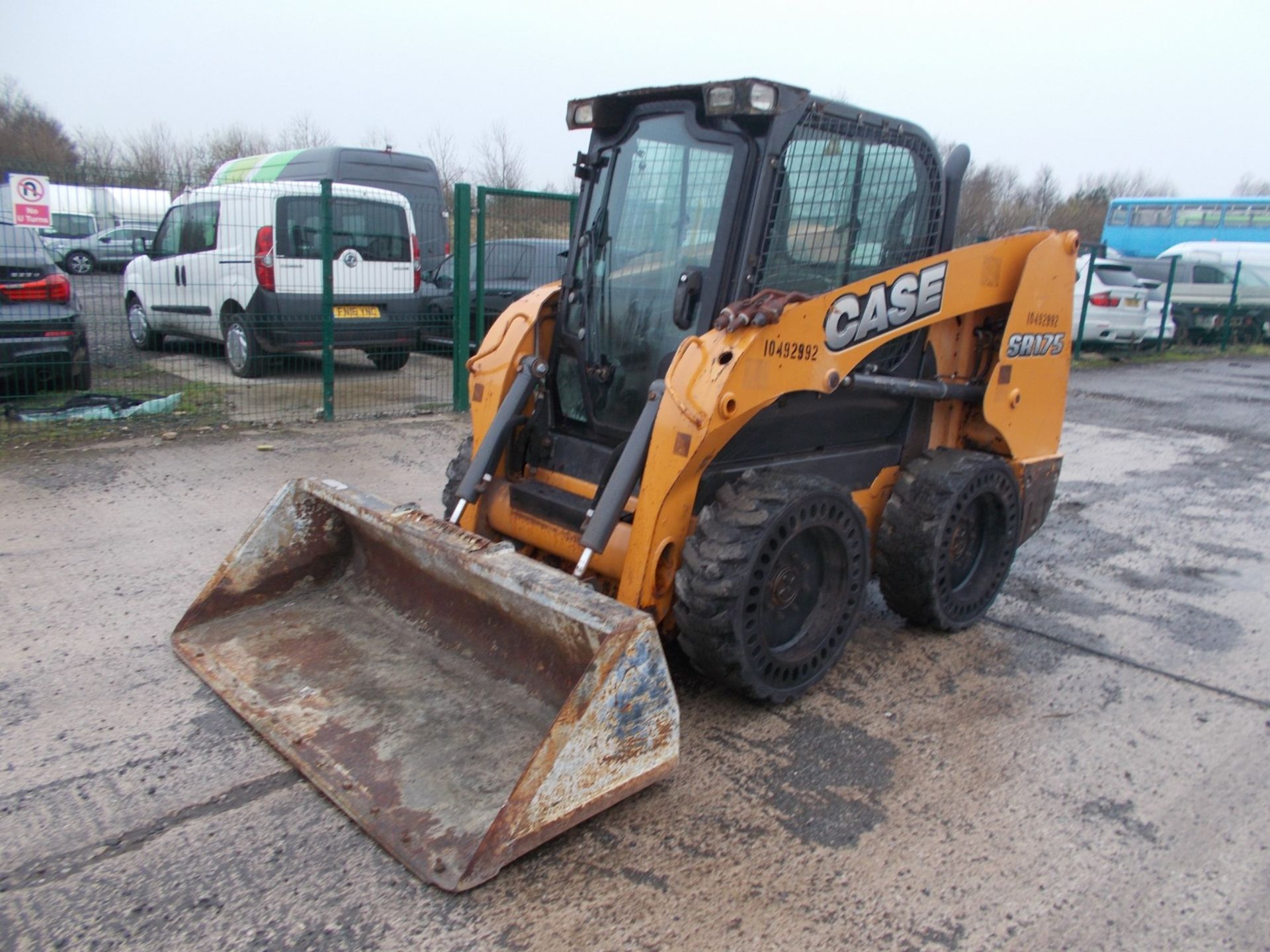 2016 CASE SR175 SKID STEER LOADER, STARTS RUNS AND DRIVES, FULLY OPERATIONAL, 1245 HOURS *PLUS VAT* - Image 3 of 17